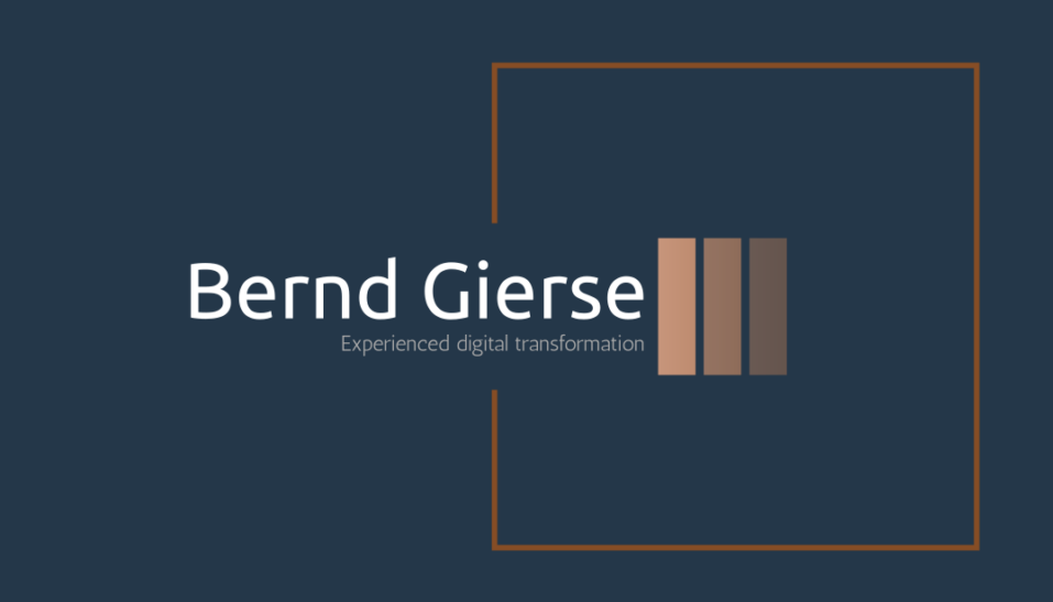 Bernd Gierse Digital Transformation